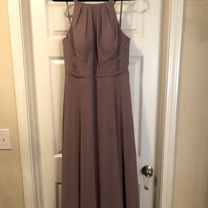 Taupe azazie dress